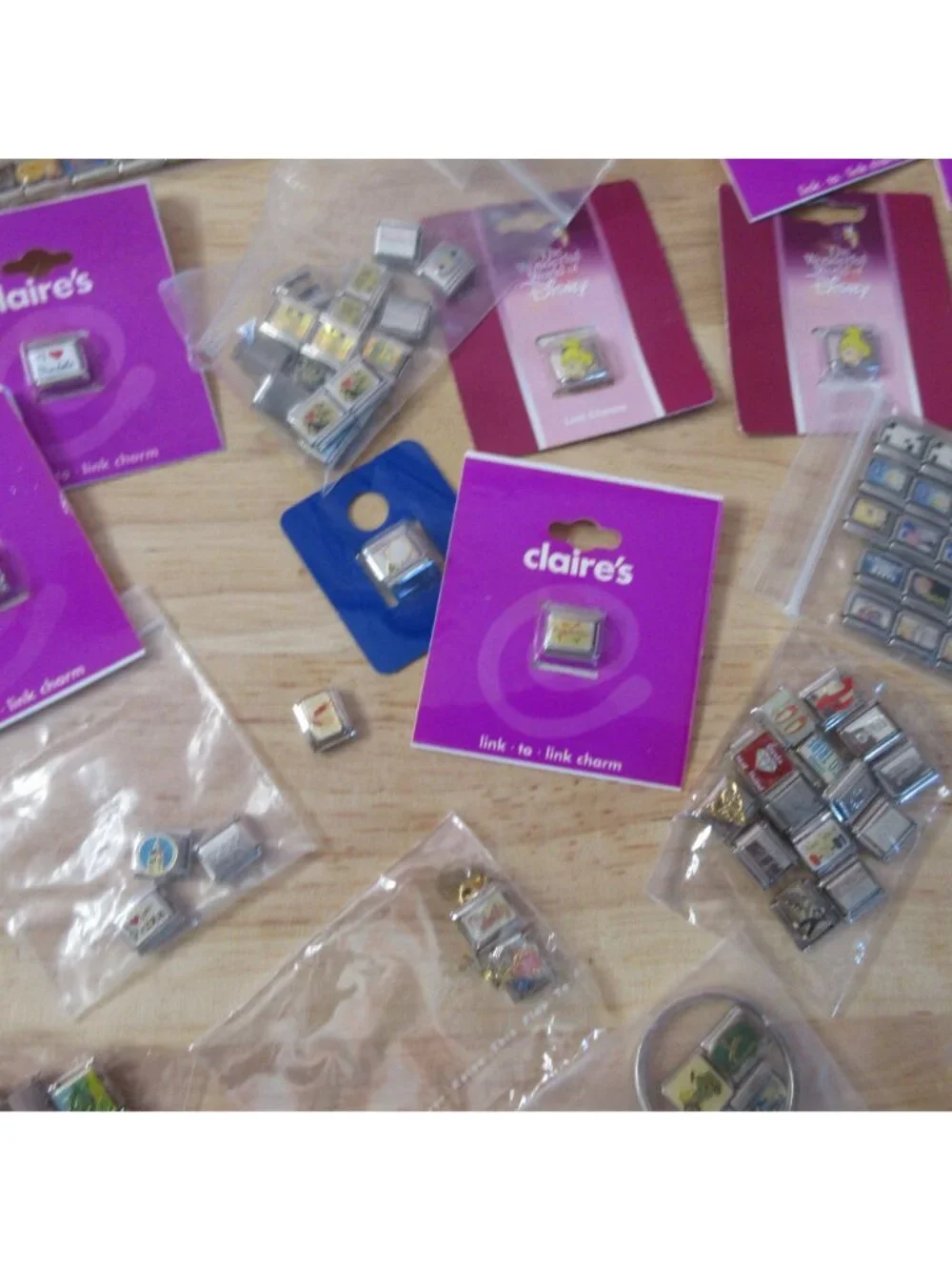 Huge Lot of 350+ Add-A-Link Charms Plus Durable Organizing Case